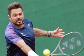 Stan Wawrinka a connu une défaite honorable en finale. KEYSTONE/EPA/SEBASTIEN NOGIER